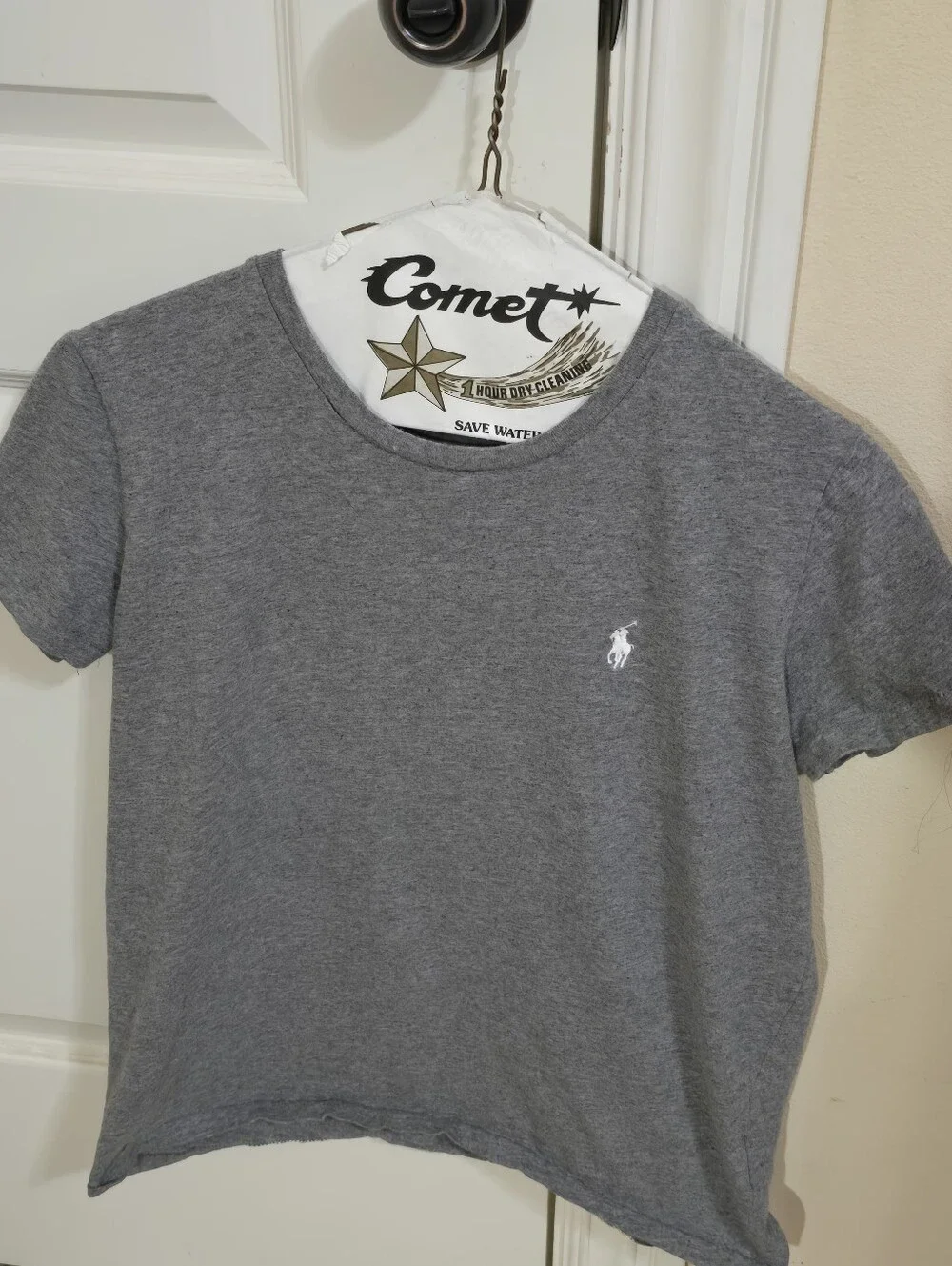 Ralph Lauren Grey Polo Tee